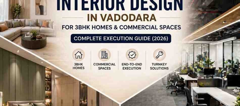 3BHK Interior Desinger in Vadodara