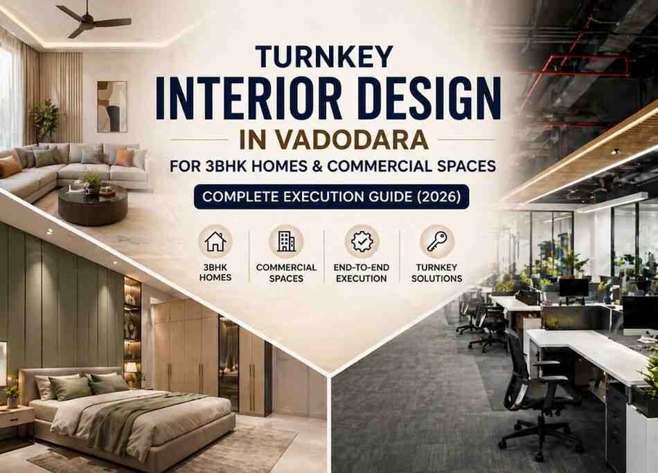3BHK Interior Desinger in Vadodara