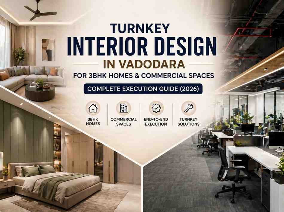 3BHK Interior Desinger in Vadodara