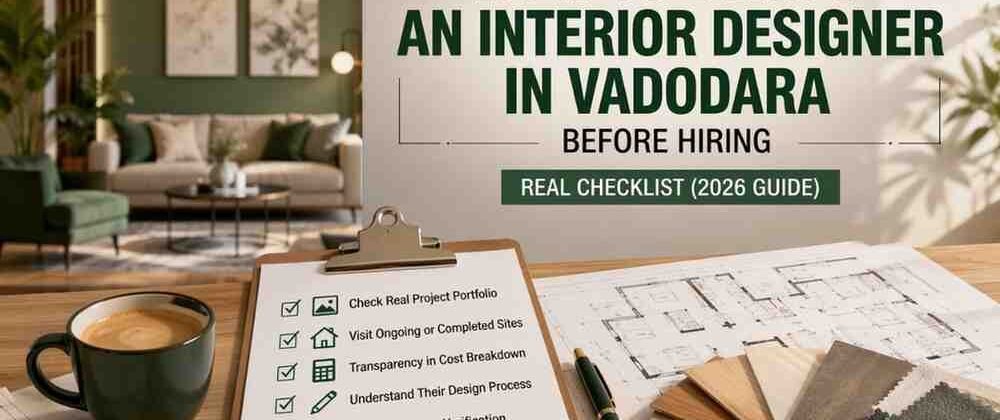 How to verify an Interior Desinger in Vadodara