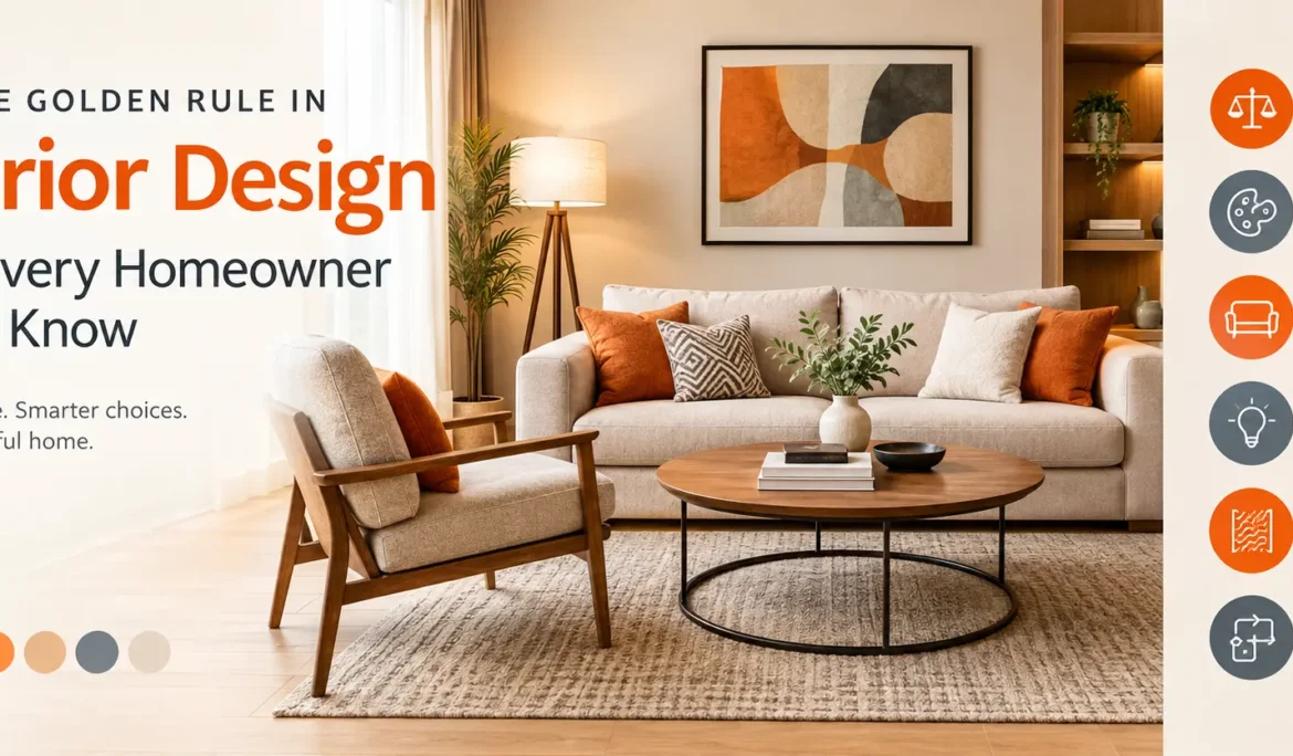 The Golden Rule in Interior Design