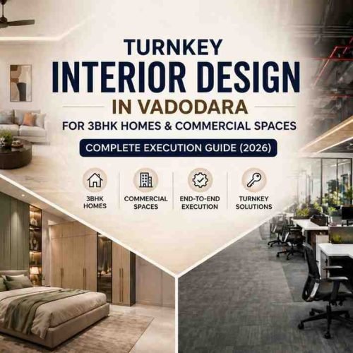 3BHK Interior Desinger in Vadodara